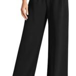 Chic High-Waisted Wide Leg Pants with Pockets