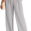 Chic LILLUSORY High-Waisted Wide Leg Dress Pants