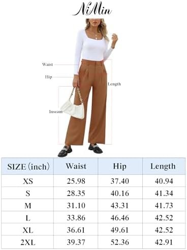 Elevate Your Style: NIMIN High-Waisted Work Pants