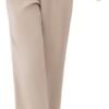 OnlyPuff Women's High-Waisted Wide Leg Trousers with Pockets