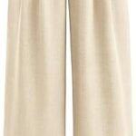 PRETTYGARDEN Women's High-Waisted Summer Work Pants