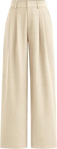 PRETTYGARDEN Women's High-Waisted Summer Work Pants