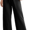 Stylish High-Waist Wide Leg Pants with Pockets